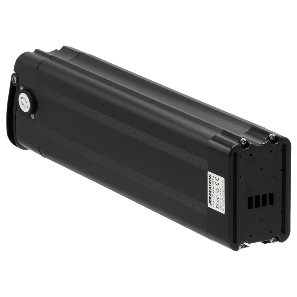 Komplett-Set: Maratron Akku 36V (37V) 12Ah 432Wh SilverFish Schwarz Mit Ladegerät Und Halterung 3 Komplett-Set: Maratron Akku 36V (37V) 12Ah 432Wh SilverFish Schwarz Mit Ladegerät Und Halterung – Bild 3