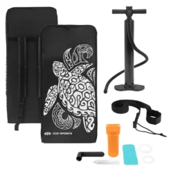 ECD Germany Aufblasbares Stand Up Paddle Board Maona | 308x76x10 Cm | Türkis | Aus PVC | Bis 120kg | Pumpe Tragetasche Zubehör | SUP Board Paddling Board Paddelboard Surfboard | Verschiedene Farben -Globbervi Verkaufe 40e8de3f8be5b346d09277b0411887cf