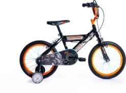Huffy Light Year 16 Zoll Fahrrad, Schwarz/Orange