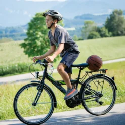 Bergsteiger Sydney 24 Zoll Kinderfahrrad, Geeignet Für 8, 9, 10, 11 Jahre, StVZO, Shimano 6 Gang-Schaltung, Jungen-Fahrrad Mit Dynamo-Licht -Globbervi Verkaufe 4186af9775c6ca795538a13829e76a49