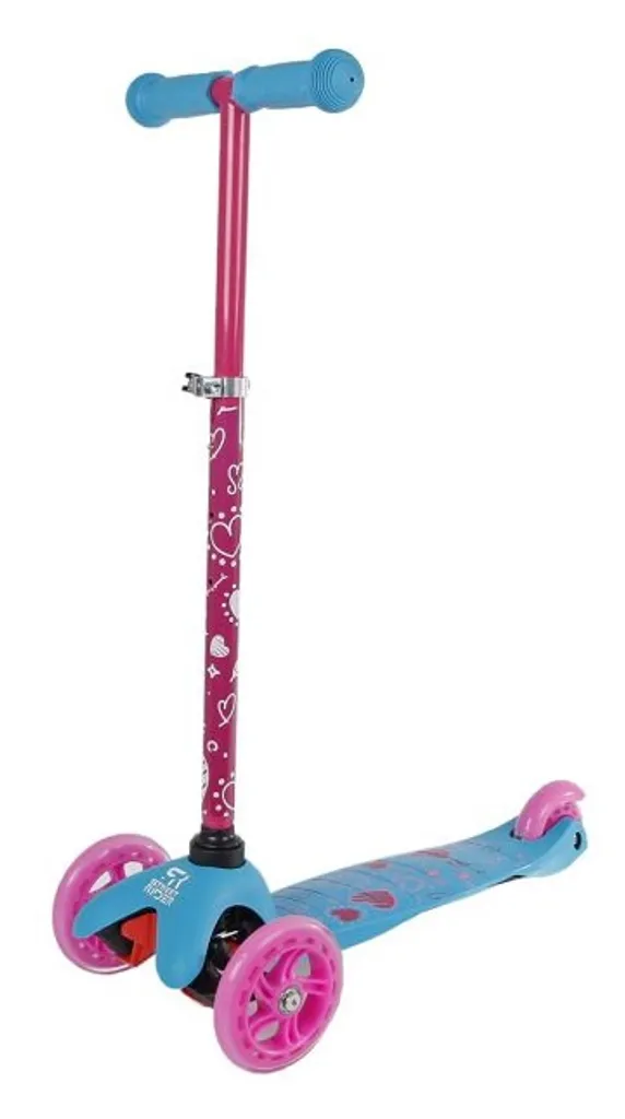 Street Rider 3-Rad-Roller Mit Verstellbarem Lenker Abec 7 Rosa 3 Street Rider 3-Rad-Roller Mit Verstellbarem Lenker Abec 7 Rosa – Bild 3