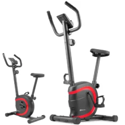 Hop-Sport Fitnessbike HS-015H VOX Heimtrainer Für Zuhause Ergometer Mit Pulsmessung Belastbar Bis 120 Kg