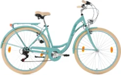 KS Cycling Damenfahrrad Cityrad 6-Gänge Balloon 28 Zoll