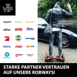 ROBWAY W1 Hoverboard Für Erwachsene & Kinder, 6.5 Zoll Self-Balance-Scooter, Bluetooth-App, 700 Watt Laserlight -Globbervi Verkaufe 42e98cfe82bba8ec466daaf18ae8a6ab