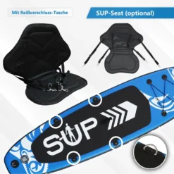 24MOVE® Standup Paddle SUP Board Set BLAU 366, Inkl. Umfangreichem Zubehör, Paddel Und Doppelhubpumpe 16 24MOVE® Standup Paddle SUP Board Set BLAU 366, Inkl. Umfangreichem Zubehör, Paddel Und Doppelhubpumpe -Globbervi Verkaufe 44275e1d3214999e9f01df6ce4643cd0