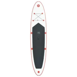 VidaXL Aufblasbares Stand-Up-Paddleboard Set Mit Segel Rot Und Weiß -Globbervi Verkaufe 44cb95c61d8a9a1221e0539ec2161a67