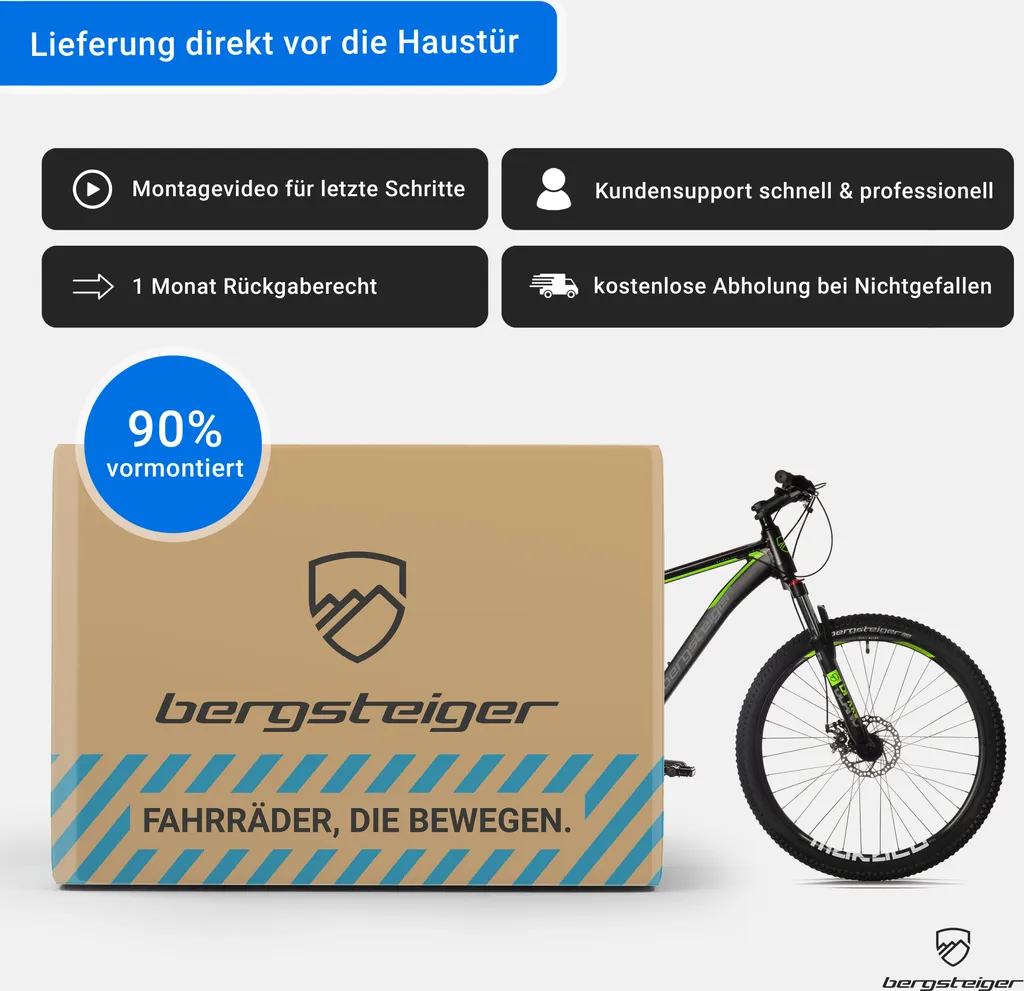 Bergsteiger Makalu 26 Zoll Mountainbike Aluminium, Geeignet Ab 150 Cm, Scheibenbremse, Shimano 21 Gang-Schaltung, Hardtail, Jungen-Fahrrad & Herren-Fahrrad 7 Bergsteiger Makalu 26 Zoll Mountainbike Aluminium, Geeignet Ab 150 Cm, Scheibenbremse, Shimano 21 Gang-Schaltung, Hardtail, Jungen-Fahrrad & Herren-Fahrrad – Bild 7
