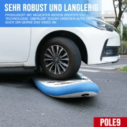 POLE9 Stand Up Paddling Board Mit Premium SUP Zubehör | 320 X 80 X 15 Cm Ultraleichtes Aufblasbares Board | Wasserdichter Rucksack, Double-Action-Pumpe, Aluminium-Paddel, (Farbe:Blau) 11 POLE9 Stand Up Paddling Board Mit Premium SUP Zubehör | 320 X 80 X 15 Cm Ultraleichtes Aufblasbares Board | Wasserdichter Rucksack, Double-Action-Pumpe, Aluminium-Paddel, (Farbe:Blau) -Globbervi Verkaufe 45cdd273fbaf446a096d7c45125ebaae