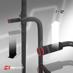 Hop-Sport Power Cage HS-1014K – Multifunktionaler Kraftturm Mit Squat Rack Kniebeugenständer, Dip-Station Und Klimmzugstange -Globbervi Verkaufe 46007c84c8ac3d2e19a80b35850febe2