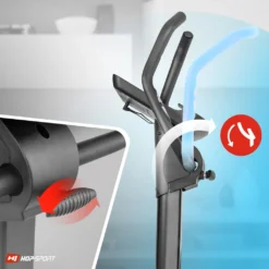 Hop-Sport Heimtrainer HS-005H Host Ergometer Elektrisch Fitnessbike Computer - Rot -Globbervi Verkaufe 4604aec6a07fde8394df668ec69794cb