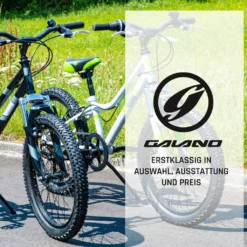 Galano FS180 Kinderfahrrad Ab 6 Jahre 120-135cm Mädchen Jungen Fahrrad 20 Zoll 6 Gang Mountainbike Fully Mit V-Brakes MTB -Globbervi Verkaufe 460f47e2a77f1b87b3e8b25263276f63
