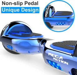 HoverBoard Mit Sitz MegaMotion 6,5 Zoll Elektro Scooter Hoverboards Selbstausgleichender Elektroroller Segway E-Skateboard 350W*2 Motor Mit Hoverkart Für Kinder Und Jugendliche -Globbervi Verkaufe 4876dc142fadaba5a6ffdfda0791ec67