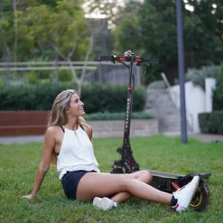 Elektro Scooter, OBARTER X1 1000W Elektroroller Erwachsene, 50km /h Klappbar Elektro Roller Mit Sitz Und LCD Bildschirm, LED-Blinker, 10 Zoll Luftreifen -Globbervi Verkaufe 48df16446d44b804cd510022ed2acfaa