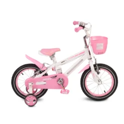 Moni Kinderfahrrad 14 Zoll 1490 Stützräder, Beleuchteter Metallrahmen, Klingel In Rosa -Globbervi Verkaufe 491d2be9c86aaf9a35c8b82620da3360