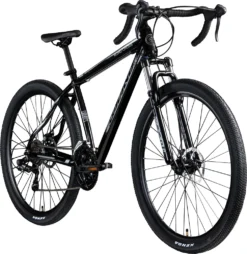 Galano Road Cross Crossrad Fitnessbike 29 Zoll 170 - 195 Cm Gravel Bike Für Damen Und Herren 14 Gang Crossfahrrad Fitnessrad Fahrrad Scheibenbremsen