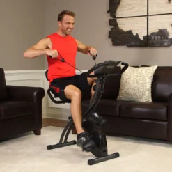 Mediashop Slim Cycle Heimtrainer, Liegefahrrad Und Oberkörper-Trainer | Zusammenklappbar | Radfahren Und Ruderbewegung Für Effektives Kardio- & Krafttraining | Das Original Aus Dem TV -Globbervi Verkaufe 4a54ad5ded7f84505b14b40e86a75cf8