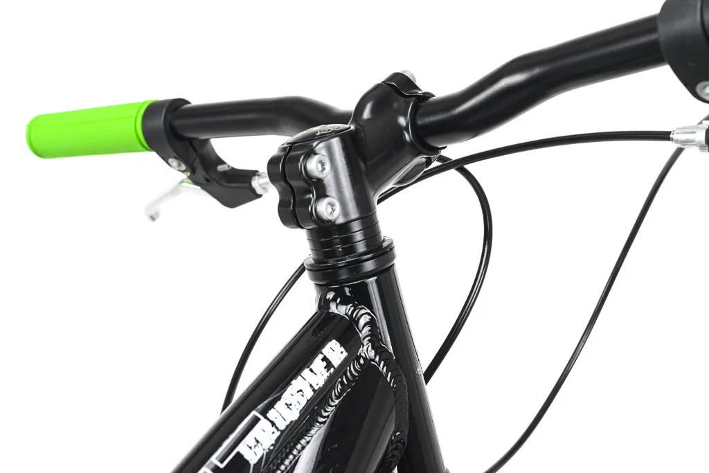 KS Cycling Jugendfahrrad Fatbike 24'' Crusher Schwarz RH 30 Cm 6 KS Cycling Jugendfahrrad Fatbike 24'' Crusher Schwarz RH 30 Cm – Bild 6