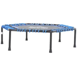 HOMCOM Fitness-Trampolin, Trampolin Für Joga, Gartentrampolin, Stahl+PP, Blau, 101 X 101 X 33 Cm -Globbervi Verkaufe 4a7bdf4a764d74b01b86f0b38b1ba3fc