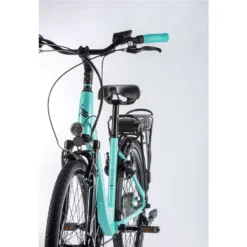 26 Zoll E-Bike LEADER FOX Latona Damen Fahrrad City 12,8 Ah Pedelec Türkis RH48 -Globbervi Verkaufe 4b033b750b91e9f856f72c8fe806ba78