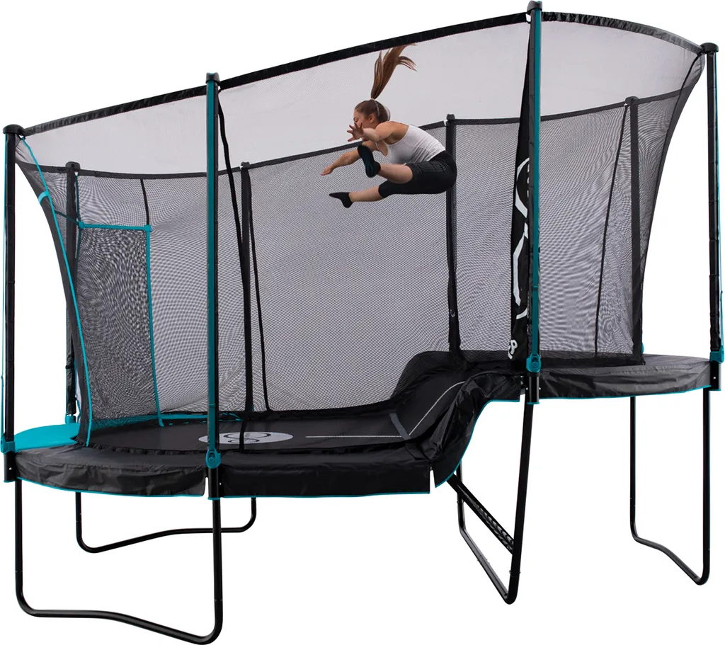 TP Toys Trampolin "Infinity" Mit Sicherheitsnetz Blau / Schwarz 447 X 292 X 320 Cm (L X B X H) 1 TP Toys Trampolin "Infinity" Mit Sicherheitsnetz Blau / Schwarz 447 X 292 X 320 Cm (L X B X H)