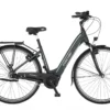 FISCHER E-Bike Pedelec City CITA 3.2i, Rahmenhöhe 44 Cm, 28 Zoll, Akku 418 Wh, Mittelmotor, Tiefer Einstig, Nabenschaltung, LCD Display, Grün