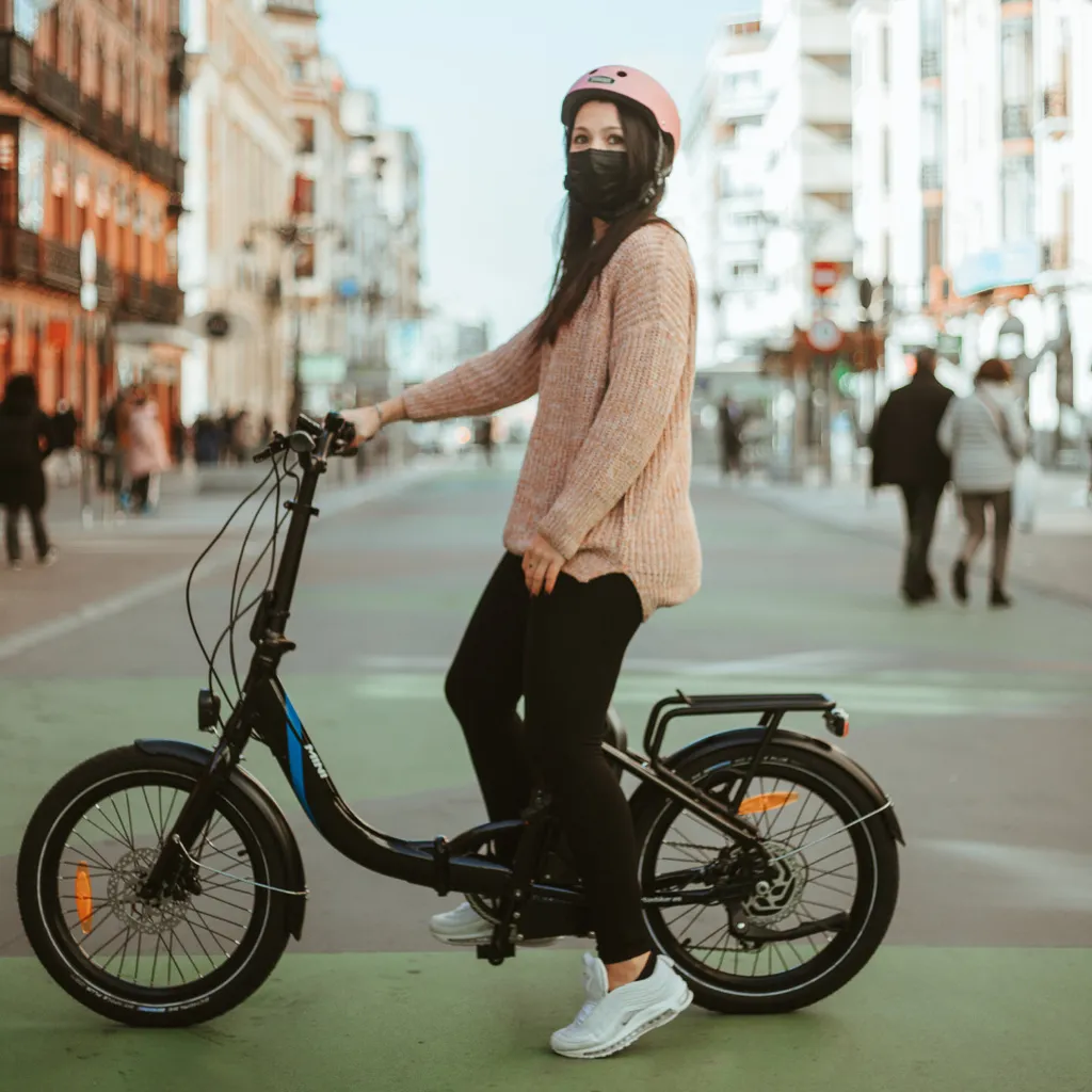 Urbanbiker Mini E-Bike Klapprad 20 Zoll, 36V 14Ah (504Wh) Akku, 250W Motor Faltrad Pedelec Schwarz 10 Urbanbiker Mini E-Bike Klapprad 20 Zoll, 36V 14Ah (504Wh) Akku, 250W Motor Faltrad Pedelec Schwarz – Bild 10