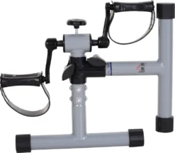 HOMCOM Mini Heimtrainer, Faltbarer Fahrradpedaltrainer, Mini-Bike, Stufenloser Widerstand, Stahl, Silbergrau, 33 X 34 X 32 Cm -Globbervi Verkaufe 4db5cfec454d7e1d3bbe6cc6b532b35a