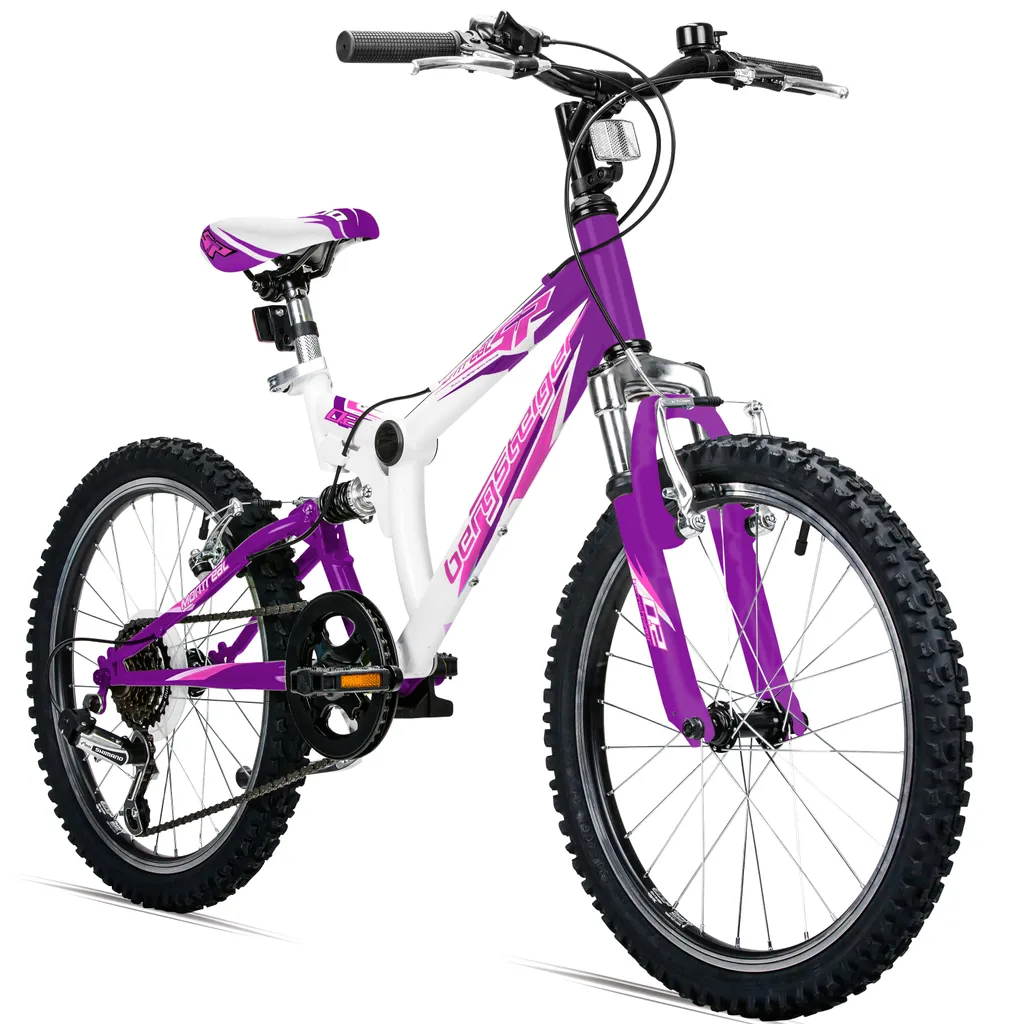 Bergsteiger Montreal 20 Zoll Kinderfahrrad, Geeignet Für 6, 7, 8, 9 Jahre, Shimano 6 Gang-Schaltung, Mountainbike Mit Vollfederung, Jungen-Fahrrad, Mädchen-Fahrrad 1 Bergsteiger Montreal 20 Zoll Kinderfahrrad, Geeignet Für 6, 7, 8, 9 Jahre, Shimano 6 Gang-Schaltung, Mountainbike Mit Vollfederung, Jungen-Fahrrad, Mädchen-Fahrrad