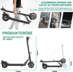 MARKBOARD 8.5-Zoll Klappbar Elektroscooter (ABE) Mit Strassenzulassung (eKFV), Anti-Rutsch-Reifen Und LCD-Bildschirm |7.5Ah Akku| Bis 19 Km/h Und 350 Watt Motor Schwarz|E-Scooter Elektroroller Cityroller Electric Scooter E-Bikes Erwachsene -Globbervi Verkaufe 4ec691e8af7357e3e857a6edef68810e