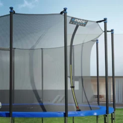 Kinetic Sports Trampolin 8X Endkappen | Universal Netzhaltekappen Abschlusskappen Für Netzstangen Mit Innenliegendem Netz | Set 8 Stück | Ø 25 Mm | Blau -Globbervi Verkaufe 4f9e28a05139a06480d1b1df8aee2195