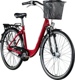 Zündapp Z700 Damenfahrrad 28 Zoll 700c Fahrrad Für Damen Und Herren Mit Korb Und Beleuchtung Ab 150 Cm Hollandrad Stadtrad Tiefeinsteiger