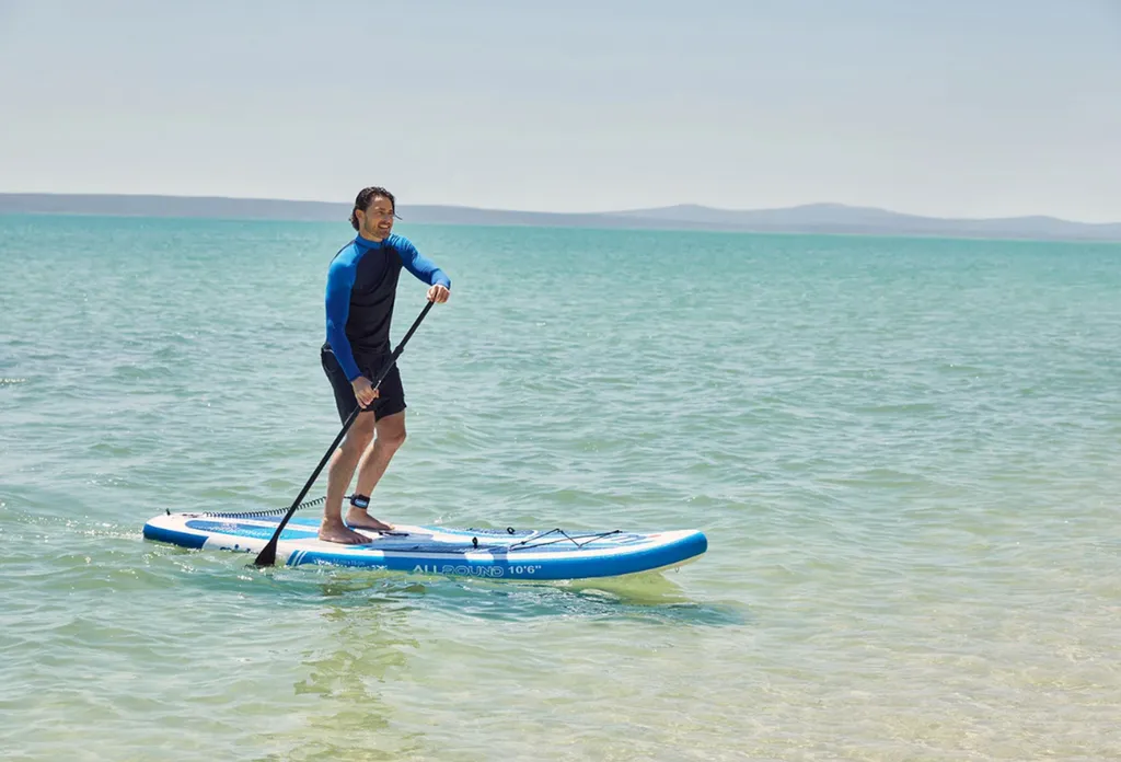 Mistral SUP-Paddel-Board Mit Doppelkammer-System Allround 10'6'' Mit Sitz + Zubehör 2 Mistral SUP-Paddel-Board Mit Doppelkammer-System Allround 10'6'' Mit Sitz + Zubehör – Bild 2