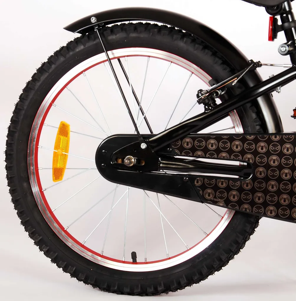 Spider-Man - Kinderfahrrad - Jungen - 20 Zoll - Mattschwarz - 2 Handbremsen 1 Spider-Man - Kinderfahrrad - Jungen - 20 Zoll - Mattschwarz - 2 Handbremsen