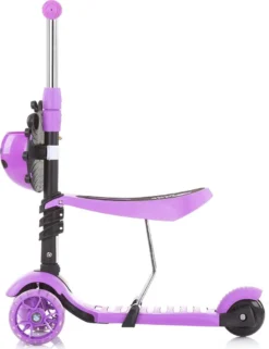 Chipolino Kinderroller, Rutscher Kiddy 2 In 1 Höhe Einstellbar 3 Räder Mit Licht Blau Lila -Globbervi Verkaufe 524ac56e429bc5fab28e7ec7d65e6480