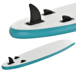 Stand Up Paddle Board 305cm Surfboard SUP Paddelboard Wellenreiter Türkis [in.tec] -Globbervi Verkaufe 55259574262d9b18e15851a6eda02b37