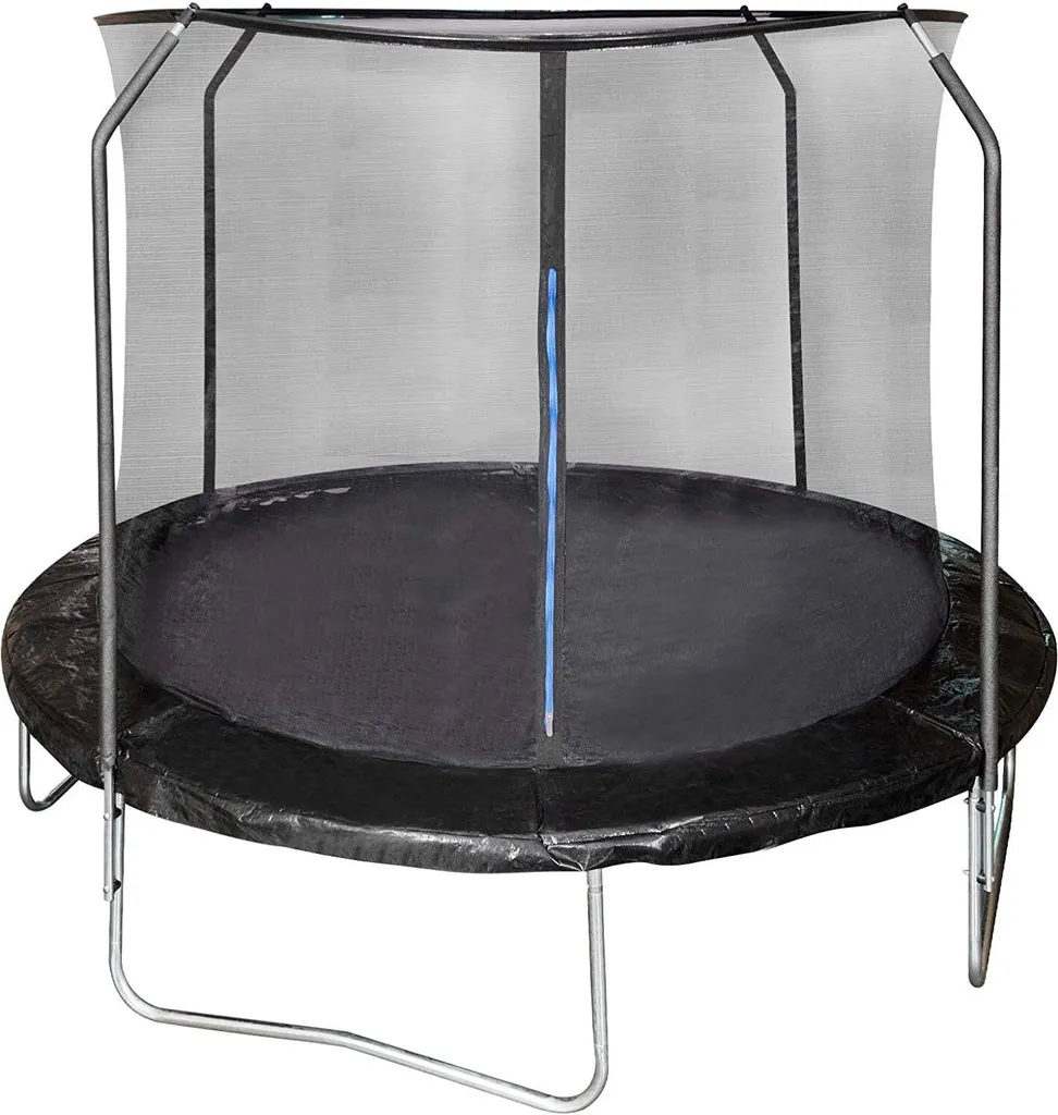 EUGAD Gartentrampolin Mit Sicherheitsnetz Sprungfedern Kindertrampolin SÜD GS Komplettset Belastbar 100-150 Kg Schwarz Ø244cm 1 EUGAD Gartentrampolin Mit Sicherheitsnetz Sprungfedern Kindertrampolin SÜD GS Komplettset Belastbar 100-150 Kg Schwarz Ø244cm