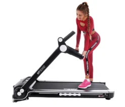 Miweba Sports Laufband Home Track HT3000 - Klappbar - Mit Steigung - 1300 Watt - 1-16 Km/h - 12 Programme, Klappbar - Tablethalterung - Fitnessgeräte (Schwarz / Weiß) -Globbervi Verkaufe 57d5820f0342e34e47c107a7de99a54b