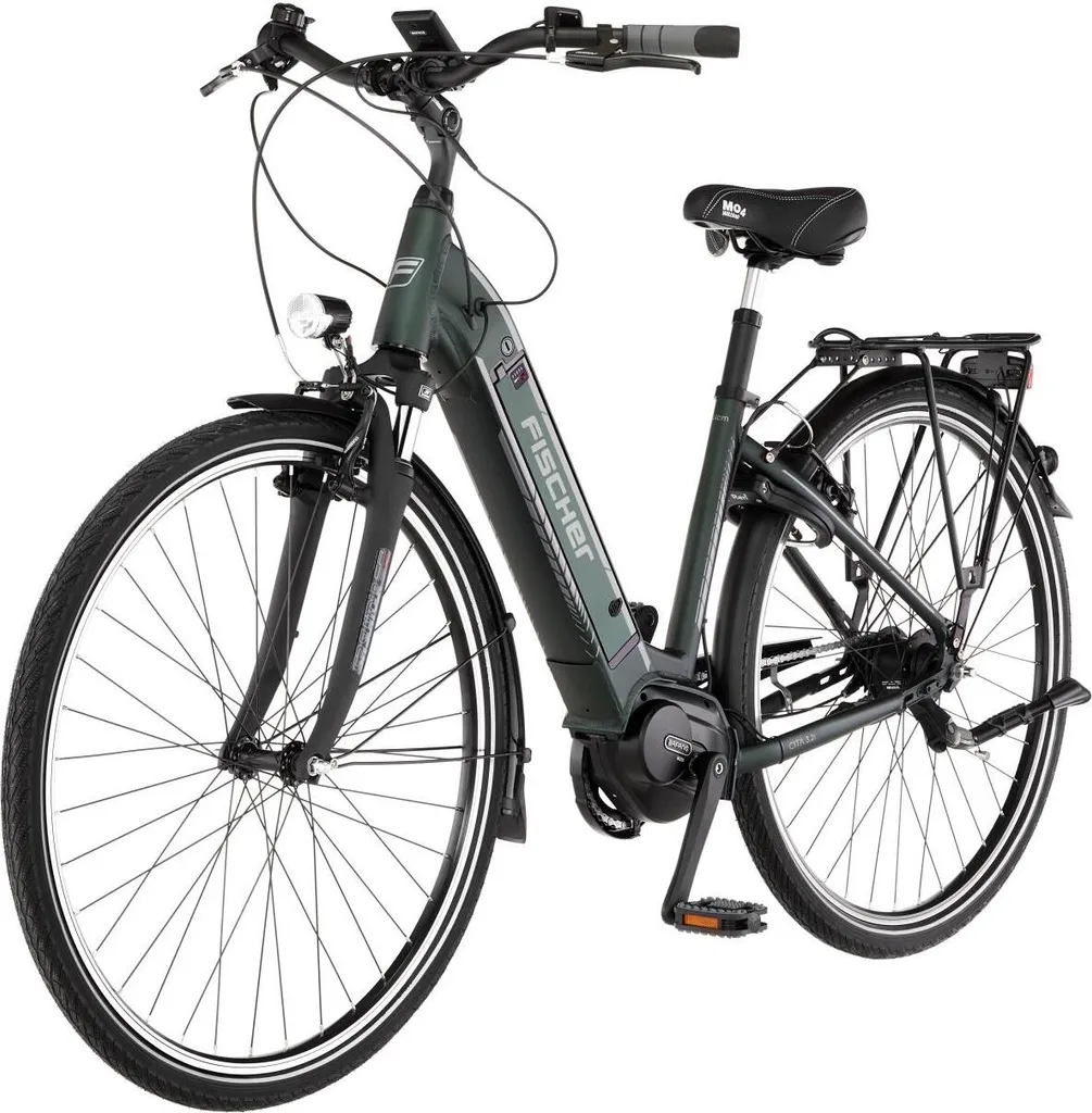 FISCHER E-Bike Pedelec City CITA 3.2i, Rahmenhöhe 44 Cm, 28 Zoll, Akku 418 Wh, Mittelmotor, Tiefer Einstig, Nabenschaltung, LCD Display, Grün 4 FISCHER E-Bike Pedelec City CITA 3.2i, Rahmenhöhe 44 Cm, 28 Zoll, Akku 418 Wh, Mittelmotor, Tiefer Einstig, Nabenschaltung, LCD Display, Grün – Bild 4