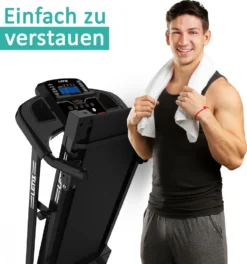 Motorisiertes Laufband Mit LCD-Display Elektrisches Fitnessgerät Heimtrainer App -Globbervi Verkaufe 58bb464caf67be060c5f57474ed7c474