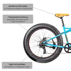 Galano Fatman 4.0 Fatbike 26 Zoll Für Herren Und Damen Ab 155 Cm Fahrrad Mountainbike Hardtail 7 Gang MTB -Globbervi Verkaufe 58ed57f086a958327abbdb3fd81d157d