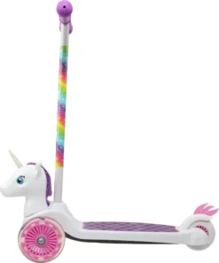 Einhorn Tretroller Für Mädchen | Stabiler 3-Rad Roller Für Kinder Ab 3 Jahren | Mit Coolem 3D-Design -Globbervi Verkaufe 595f4be8de25e7901350b40a056af032