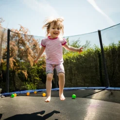 LZQ Ø366cm/12FT Kindertrampolin Gartentrampolin Komplettset Mit Sicherheitsnetz, Leiter, Randabdeckung & Zubehör, Rheinland Getestet -Globbervi Verkaufe 59a6031cd0a3240f10cc655d9330060f