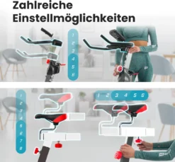 Hop-Sport Indoor Cycling Bike Fahrrad HS-045IC - Speedbike Mit LCD-Display Und 18 KG Schwungrad - Bis 120kg -Globbervi Verkaufe 5a503762efcdee23618a37a87d5b7a2e