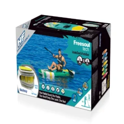 Bestway Hydro-Force Aufblasbares Paddelbrett Set 340 Cm Freesoul Tech -Globbervi Verkaufe 5af8d25b440c861eb9d0d0df4674043e
