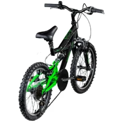 Galano FS180 Kinderfahrrad 6 Gang 18 Zoll Ab 5 Jahre 115 - 130 Cm Mountainbike Fully Für Jungen Und Mädchen MTB Fahrrad Fullybike -Globbervi Verkaufe 5c1eeb383ef08d4d7d4cbda1ee70b0ec