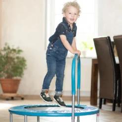 Sportspower Kindertrampolin Mit Haltegriff Blau Ø 92 Cm -Globbervi Verkaufe 5cf8cc49424960f7e512e806fcbe19d9