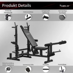MOVIT Kraftstation PRO, Multifunktionsbank Homegym Hantelbank Heimtrainingsgerät -Globbervi Verkaufe 5e7fc3c9e460f90ce3d607827c58237e