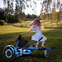 Markboard-Hoverboard -Elektro Self Balance Scooter, 6,5 Zoll Self-Balancing Scooter Mit Hoverkart Go-Kart Für Erwachsene Und Kinder - Mit Bluetooth Lautsprecher LED -Globbervi Verkaufe 5ec84184aad93893628d41843f255055