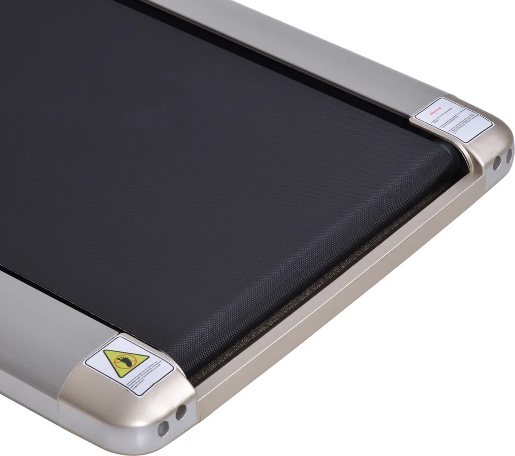 HOMCOM Elektrisches Laufband Mit LCD Display, Faltbares Fitnessgerät, 1-10 Km/h, Stahl, Schwarz, 70 X 128 X 116 Cm 10 HOMCOM Elektrisches Laufband Mit LCD Display, Faltbares Fitnessgerät, 1-10 Km/h, Stahl, Schwarz, 70 X 128 X 116 Cm – Bild 10