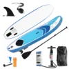 XMTECH 305x75x15cm SUP Board Set Stand Up Paddling Board Aufblasbares Paddelboard Surfboard Inkl. Komplettes Zubehör Bis 115 Kg